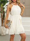 Dress - Mini - Cami - Sleeveless - Tied Frill - Cute - Casual 5-1-overseas Golden Gueen Ship From Overseas