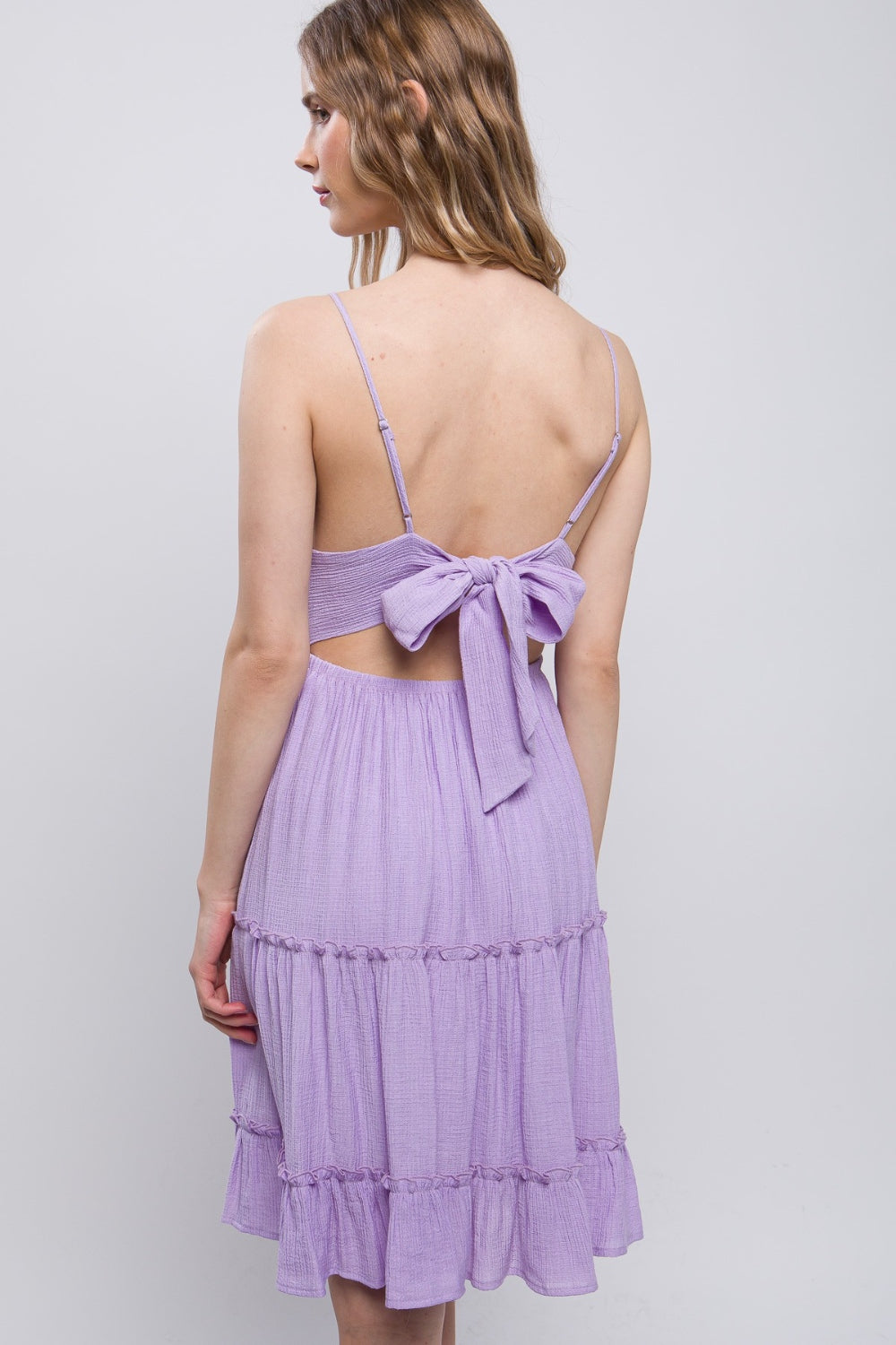 Lavender Cami Dress - Lace Detail Clothing & Accessories > Clothing > Dresses autopostr_pinterest_71901 cami detail dress lace love mini neck PinterestNew tied tree