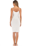 Lace Detail V-Neck Spaghetti Strap Lounge Dress H#Y Ship From Overseas