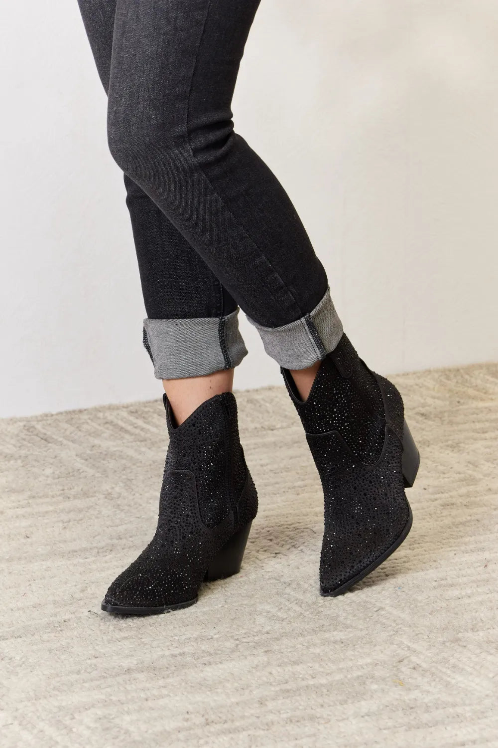 Rustic Glam Boots – Ankle Western Chic East Lion Corp Ship from USA