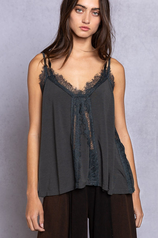 Dark Gray Dark Gray Lace Cami - V Neck Uncategorized autopostr_pinterest_71118 autopostr_pinterest_71178 autopostr_pinterest_71277 cami detail lace neck pol