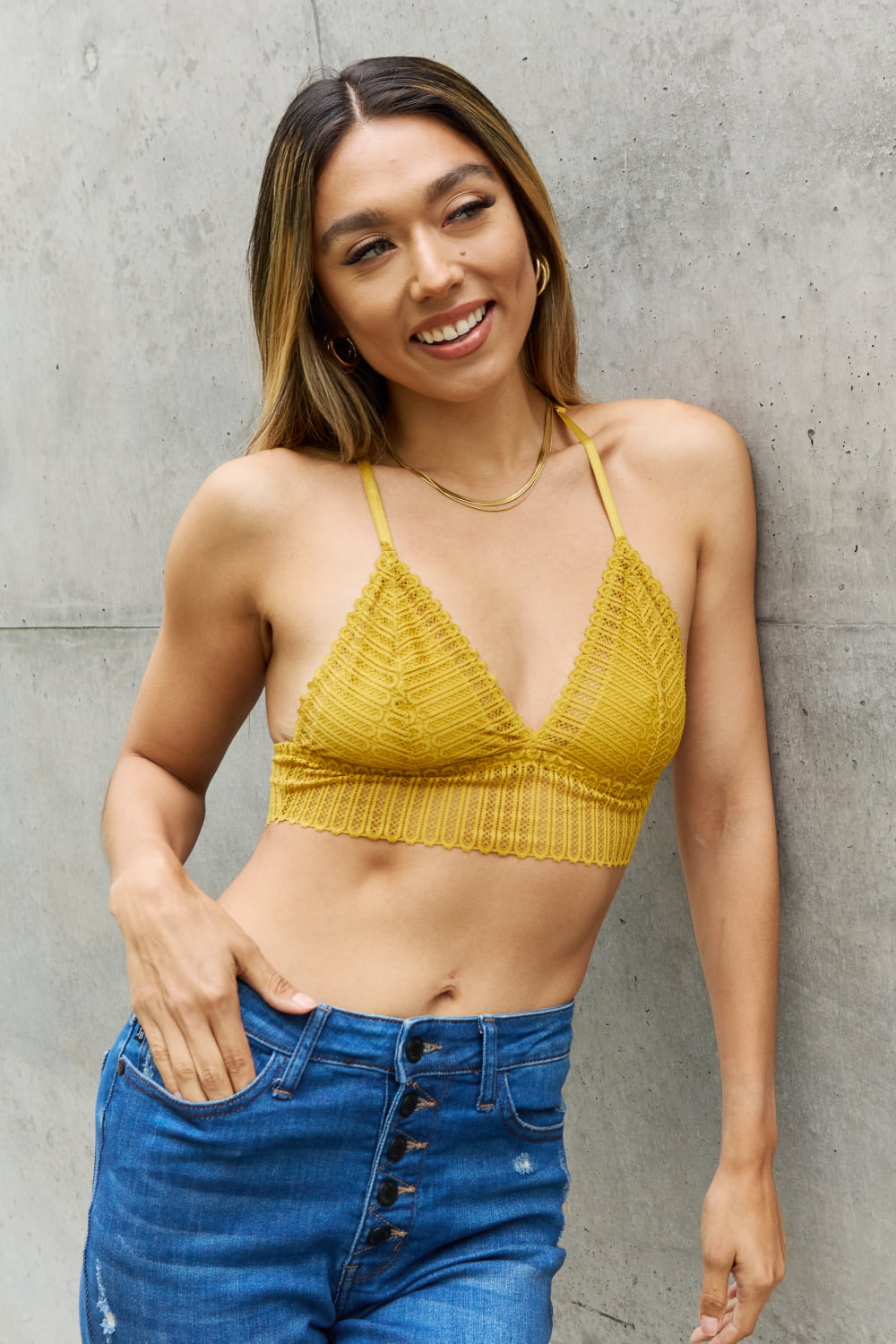 Chartreuse Lace Detail Bralette - Racerback Uncategorized autopostr_pinterest_71118 autopostr_pinterest_71178 autopostr_pinterest_71277 boho bralette lace leto racerback ribbed straw