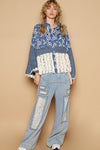 Embroidered Tiered Shirt - Lace Hem - Long Sleeves - Semi-Sheer Apparel & Accessories > Clothing > Tops autopostr_pinterest_71901 autopostr_pinterest_72819 Only Available for U.S. Residents POL Ship from USA sync-pinterest