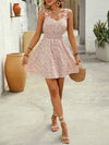 Smocked Dress - Lace Detail - Slight Stretch - Polyester Spandex Apparel & Accessories > Clothing > Dresses autopostr_pinterest_72819 Sara Roman Ship From Overseas sync-pinterest