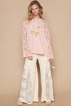 Thermal Knit Top - Lace Sleeves - Round Neck - Regular Fit Apparel & Accessories > Clothing > Tops autopostr_pinterest_71901 autopostr_pinterest_72819 Only Available for U.S. Residents POL Ship from USA sync-pinterest