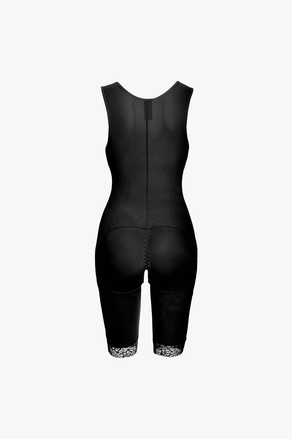 Shapewear Dress - Lace Trim - Zipper - Solid - Slight Stretch Apparel & Accessories > Clothing > Shapewear C.J Full Full Size Full Size Lace Lace Lace Trim Shapewear Ship From Overseas Size Size Lace Size Lace Trim sync-pinterest T Trim With Zip
