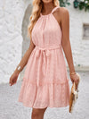 Dress - Mini - Cami - Sleeveless - Tied Frill - Cute - Casual 5-1-overseas Golden Gueen Ship From Overseas