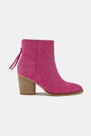 Cerise Ankle Booties - Suede - Point Toe - Chic - Versatile - Stylish 5-5-shoes-usa Beast Fashion Ship from USA
