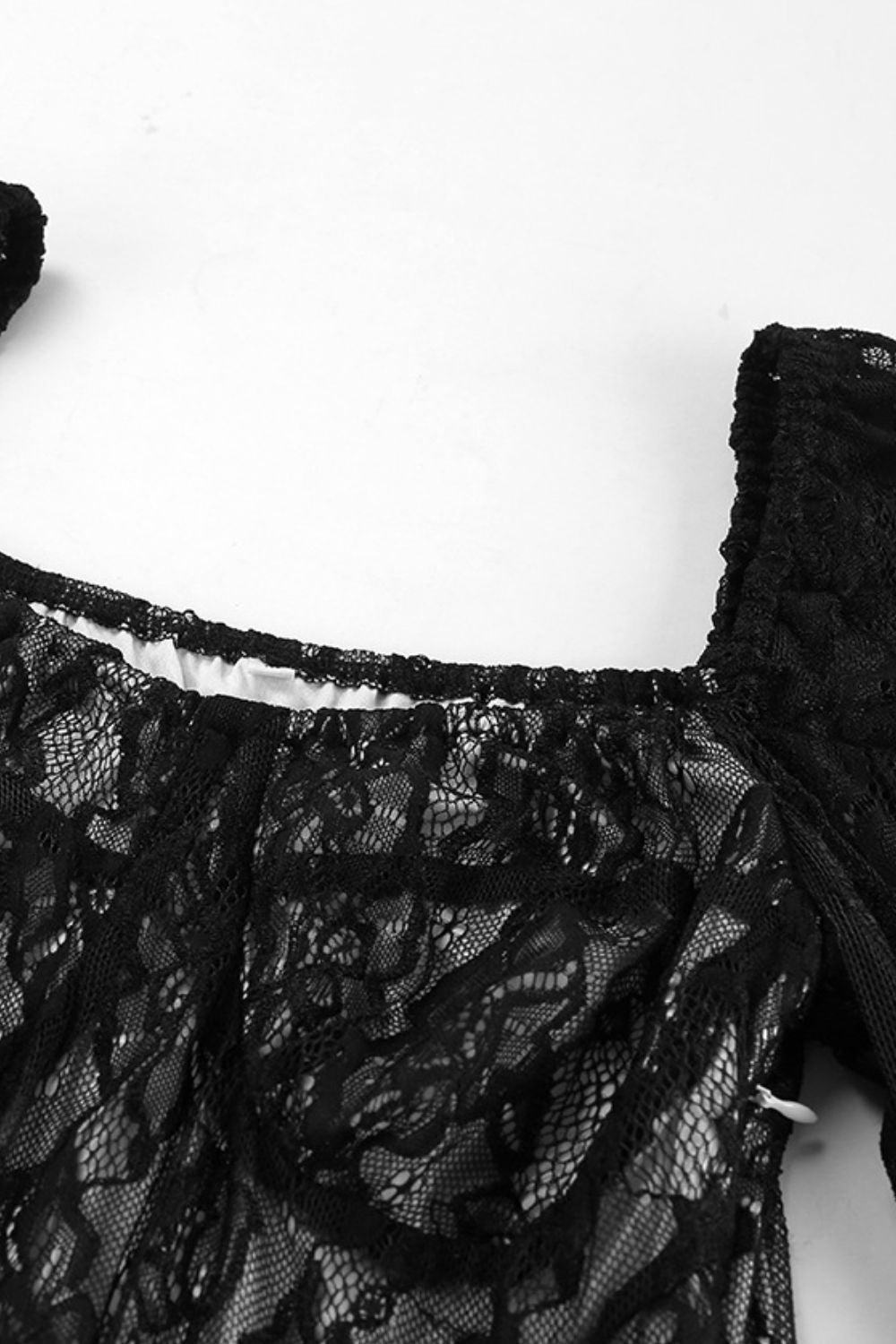 Mini Dress - Sweetheart Neck - Flare Sleeve - Lace - Nylon Blend Apparel & Accessories > Clothing > Dresses Dress Flare Flare Sleeve Heart Lace Mini Mini Dress Neck Neck Flare Neck Flare Sleeve OutdoorStyle Ship From Overseas Sleeve Sleeve Mini Sleeve Mini Dress Sweetheart Sweetheart Neck sync-pinterest T V