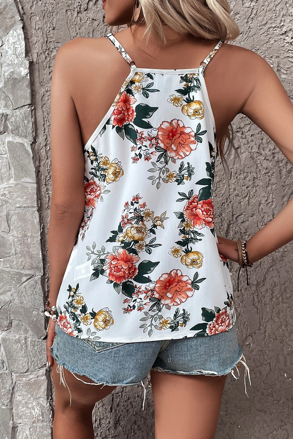 Lace Detail Opaque Polyester Top with No Stretch Apparel & Accessories > Clothing > Tops Cami Detail Detail Printed Lace Lace Detail Lace Detail Printed Neck Neck Cami Print Printed Printed V Ship From Overseas sync-pinterest SYNZ V