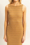 Maxi Dress - Crochet Lace Open Back - Bohemian Beachwear 4-23-usa HYFVE Ship from USA