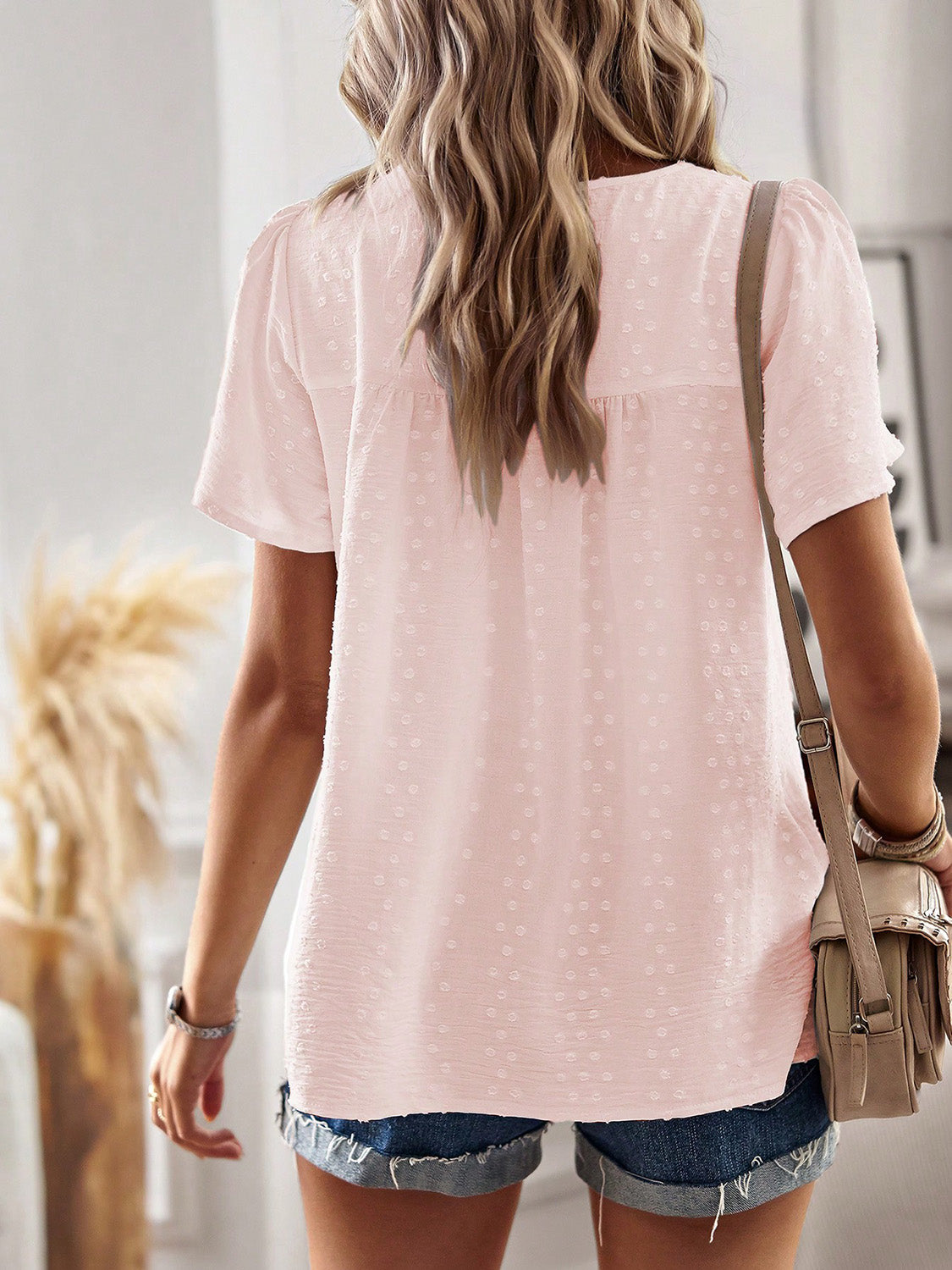 Lace Detail Ruched Blouse - Short Sleeve, Round Neck, Polyester Apparel & Accessories > Clothing > Tops Blouse Detail Detail Round Detail Round Neck Devine Lace Lace Detail Lace Detail Round Neck Neck Short Neck Short Sleeve Round Round Neck Round Neck Short Ship From Overseas Short Short Sleeve Short Sleeve Blouse Sleeve Sleeve Blouse sync-pinterest T V