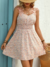 Smocked Dress - Lace Detail - Slight Stretch - Polyester Spandex Apparel & Accessories > Clothing > Dresses autopostr_pinterest_72819 Sara Roman Ship From Overseas sync-pinterest