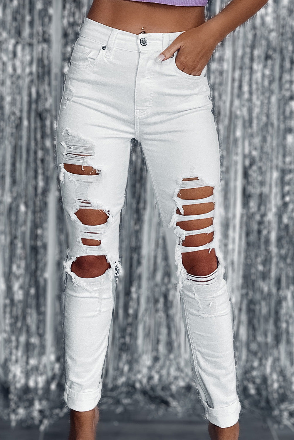 High Waist Skinny Jeans