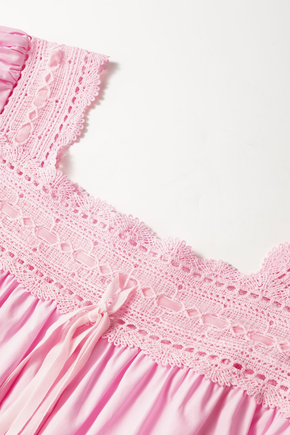 Cotton Tied Lace Detail Top with Short Sleeves Apparel & Accessories > Clothing > Tops Blouse Detail Detail Square Detail Square Neck Lace Lace Detail Lace Detail Square Neck Neck Puff Neck Puff Sleeve Puff Puff Sleeve Puff Sleeve Blouse Ship From Overseas Sleeve Sleeve Blouse Square Square Neck sync-pinterest SYNZ V
