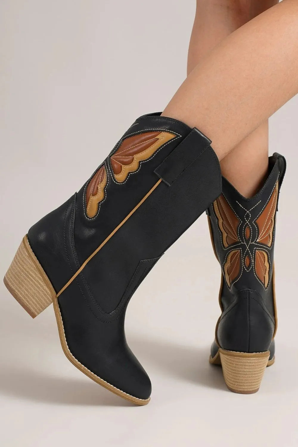 Butterfly Cut Boots – Whimsical Pointed Elegance Beast Fashion Ship from USA shoes_ sales_0701-0715