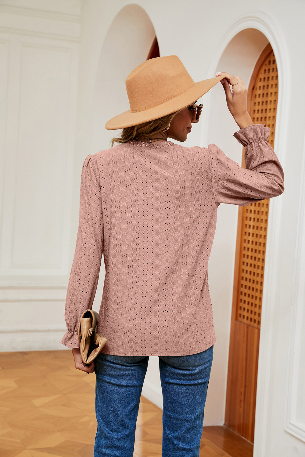 Rayon Top - Lace Detail - Opaque Finish - Stretch Fabric Apparel & Accessories > Clothing > Tops autopostr_pinterest_72819 Ship From Overseas sync-pinterest X&D