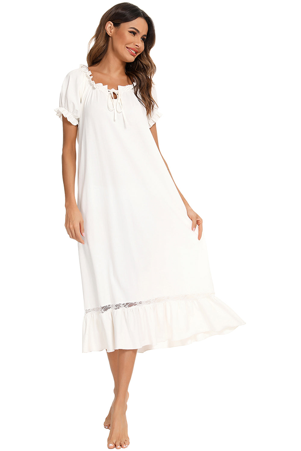 Short Sleeve Lounge Dress