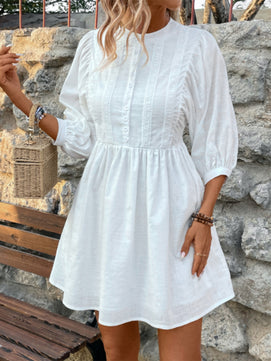 Three-Quarter Sleeve Dress