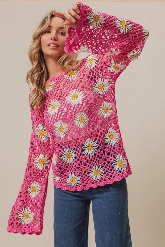 Fuchsia Cover Up - Floral Crochet - Lace Net Uncategorized autopostr_pinterest_71118 autopostr_pinterest_71178 autopostr_pinterest_71277 cover crochet floral lace net