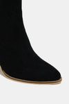 Ankle Booties - Suede - Point Toe - Chic - Versatile - Elegant 5-5-shoes-usa Beast Fashion Ship from USA