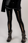 Casual Pants - Lace-Up - Solid - Long - Slight Stretch Apparel & Accessories > Clothing > Pants Lace Lace Up Leg Ship From Overseas sync-pinterest SYNZ T Up