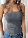 Viscose Top - Stretch Lace Detail - Opaque Elastic Blend Apparel & Accessories > Clothing > Tops Devine Ship From Overseas sync-pinterest
