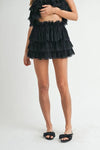 Crop Top Mini Skirt Set - Ruffle Layered - Lace Trim Apparel & Accessories > Clothing > Outfits & Sets autopostr_pinterest_71901 autopostr_pinterest_72819 MABLE Only Available for U.S. Residents Ship from USA sync-pinterest