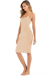Lace Detail V-Neck Spaghetti Strap Lounge Dress H#Y Ship From Overseas