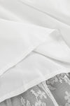 Midi Skirt - Lined Lace - Semi-Sheer Overlay Apparel & Accessories > Clothing > Skirts Lace Maxi Ship From Overseas Skirt sync-pinterest T Waist WXFS