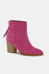 Ankle Booties - Suede - Point Toe - Chic - Versatile - Stylish 5-5-shoes-usa Beast Fashion Ship from USA