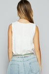 Tank Top - Lace Trim Scoop Neck - Wide Strap Apparel & Accessories > Clothing > Tops autopostr_pinterest_71901 autopostr_pinterest_72819 Only Available for U.S. Residents POL Ship from USA sync-pinterest